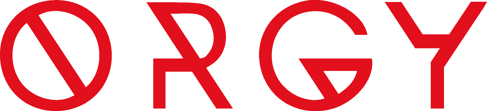 Orgy logo — era 1