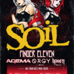 Orgy support for two dates on SOIL UK Tour Fall 2026